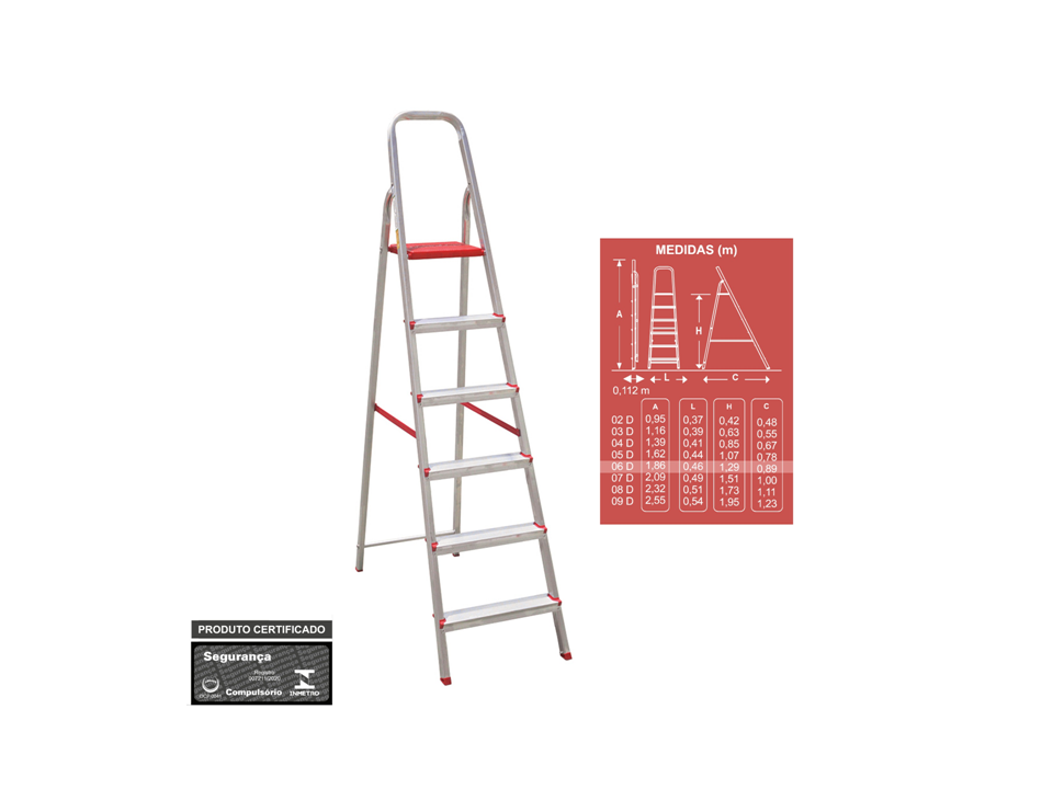 escada 6 degraus botafogo