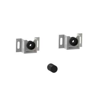 suporte fixo branco em alumínio