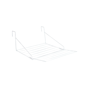 varal portátil aço branco