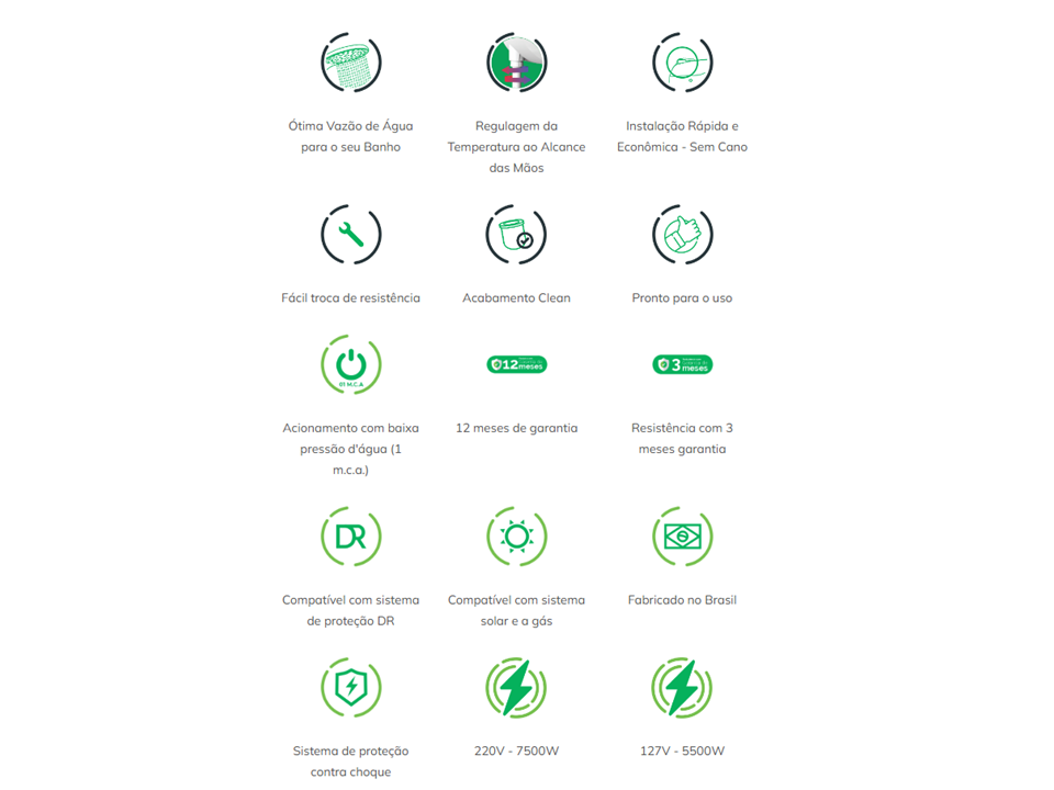 Ducha Moment Eletrônica Zagonel