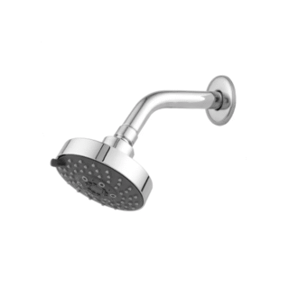 Ducha ABS Cromado Articulada 5 Funções Veneza Leão Metais