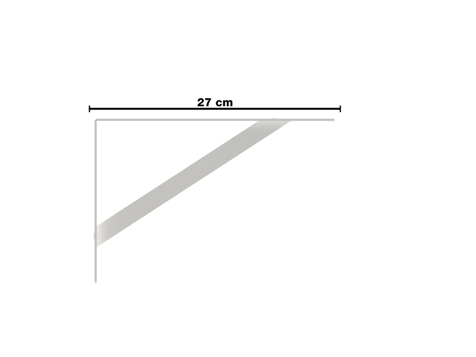 mão francesa leve branca