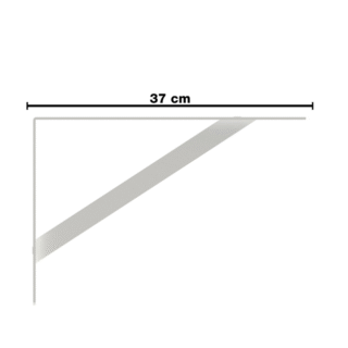 mão francesa leve branca