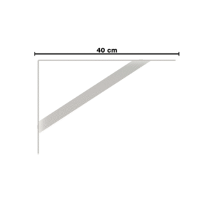 mão francesa branca 40kg