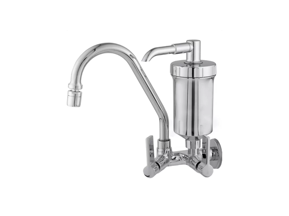 torneira metal com filtro