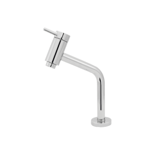 torneira mesa alta metal lavabo