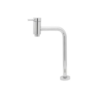 torneira mesa alta metal lavabo