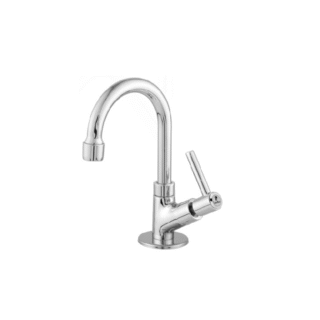 Torneira bica alta metal mesa bico arejador fixo