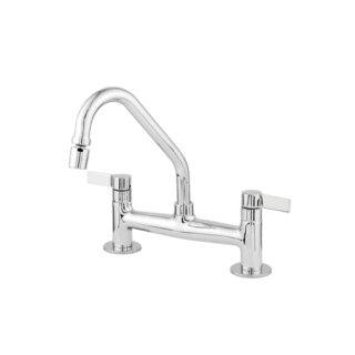 misturador metal articulado mesa