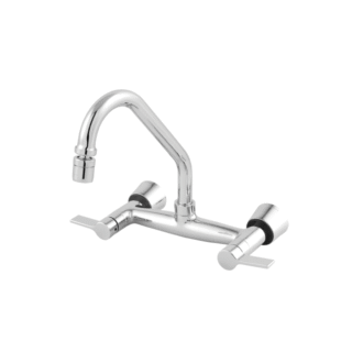 misturador metal parede articulado