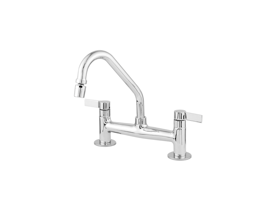 misturador metal articulado mesa