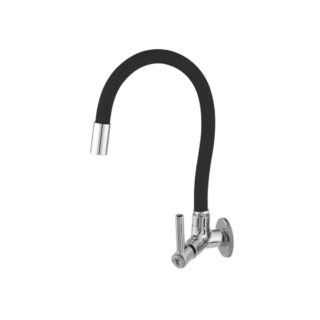 Torneira metal color black parede c72