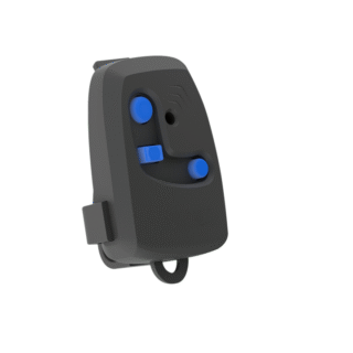 Controle portão Peccinin 433 Preto NIce