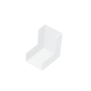 cotovelo externo canaleta 90 graus branca