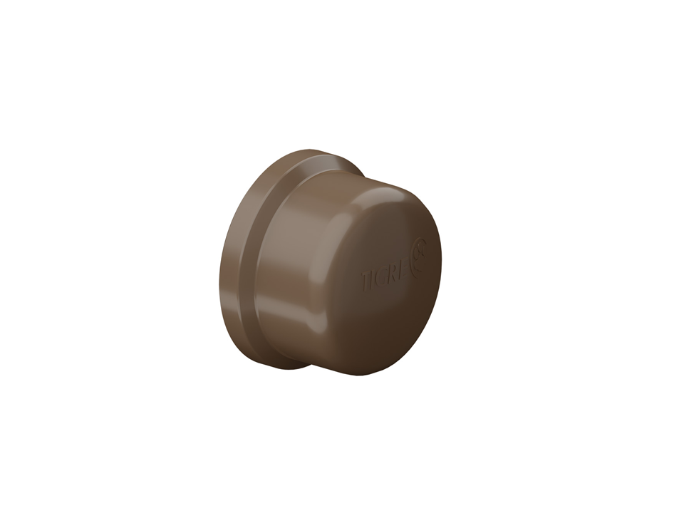 CAP Soldável Água Fria PVC Marrom Tigre