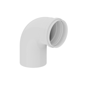 Curva curta 90 graus esgoto tigre