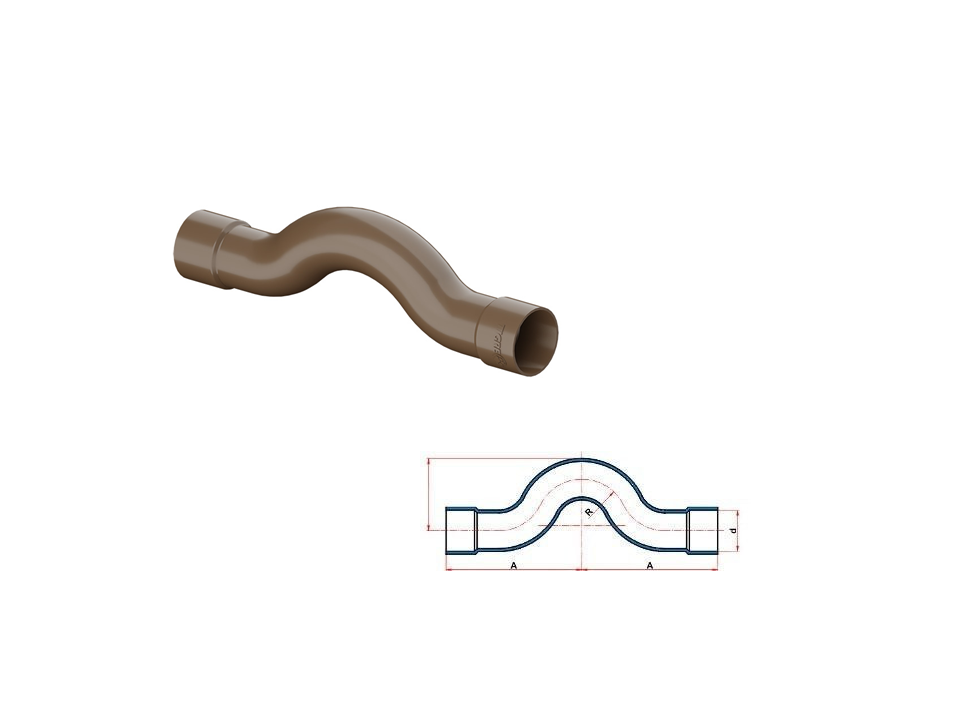 Curva transposição soldável Tigre