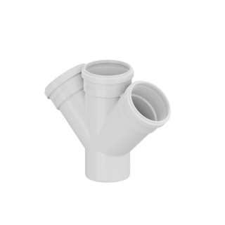 Junção dupla esgoto Série Normal Tigre