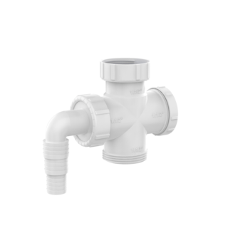 Conexão Sifão para Máquinas de Lavar Roupa e Louça Blukit