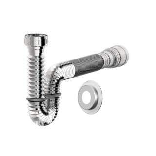 Sifão Universal 110 cm Cromado Censi