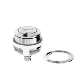 Acionador para Mecanismo de Caixa Acoplada Saída Pneumático - Superior, Lateral ou Frontal Censi 9571