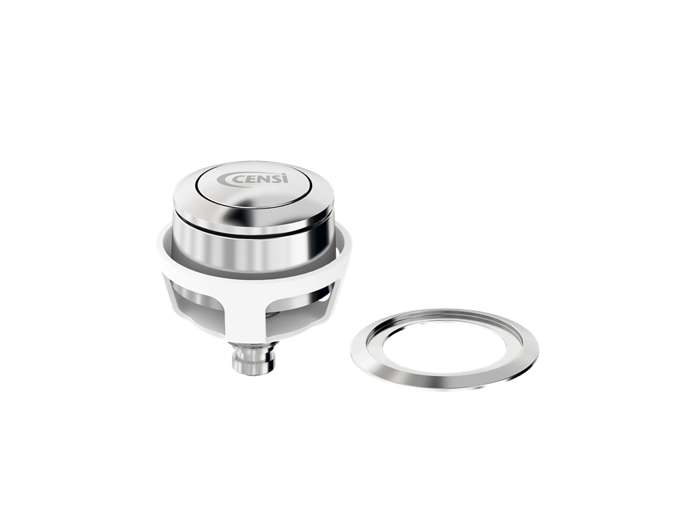 Acionador para Mecanismo de Caixa Acoplada Saída Pneumático - Superior, Lateral ou Frontal Censi 9571