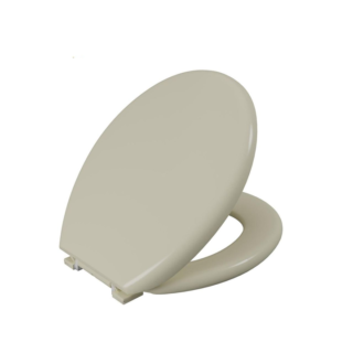 Assento Sanitário Oval Almofadado Original TPK/AS Bege 8 Astra