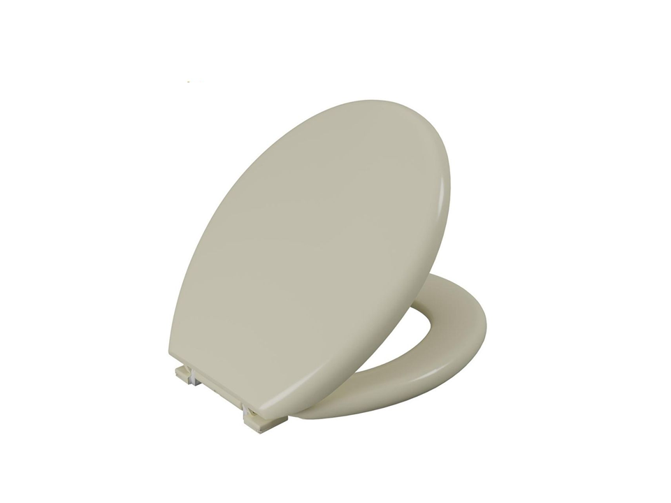Assento Sanitário Oval Almofadado Original TPK/AS Bege 8 Astra