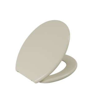 Assento Sanitário Oval Anatômico Astra Modelo Soft TPJ/AS Bege 8 Astra