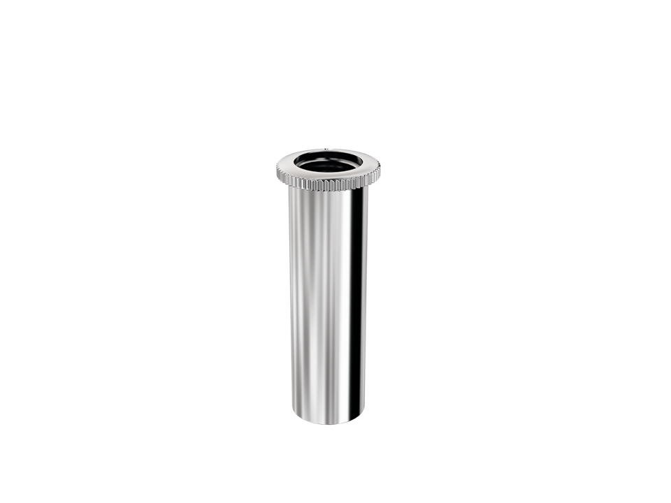Castelo Prolongador de ABS Cromado para Registros Deca e Similares 40 mm Censi