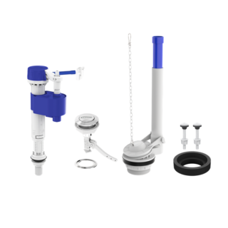 Kit para Caixa Acoplada com Entrada Master Flux e Saída Convencional Superior Censi 9563
