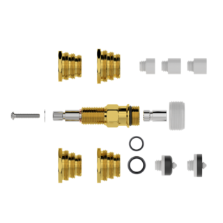 Kit Completo de Reparos para Registro Acabamento Padrão Deca, Docol e Similares - 13 em 1 Censi