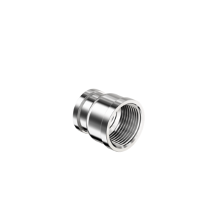 Luva de Redução em Latão Cromado - Rosca 3/4" x 1/2" Censi 85082