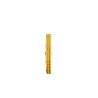 Emenda espigão 3/8" x espigão 3/8" TM Blukit 180120