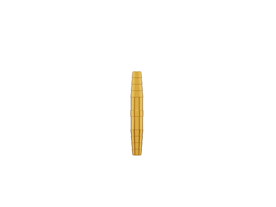 Emenda espigão 3/8" x espigão 3/8" TM Blukit 180120