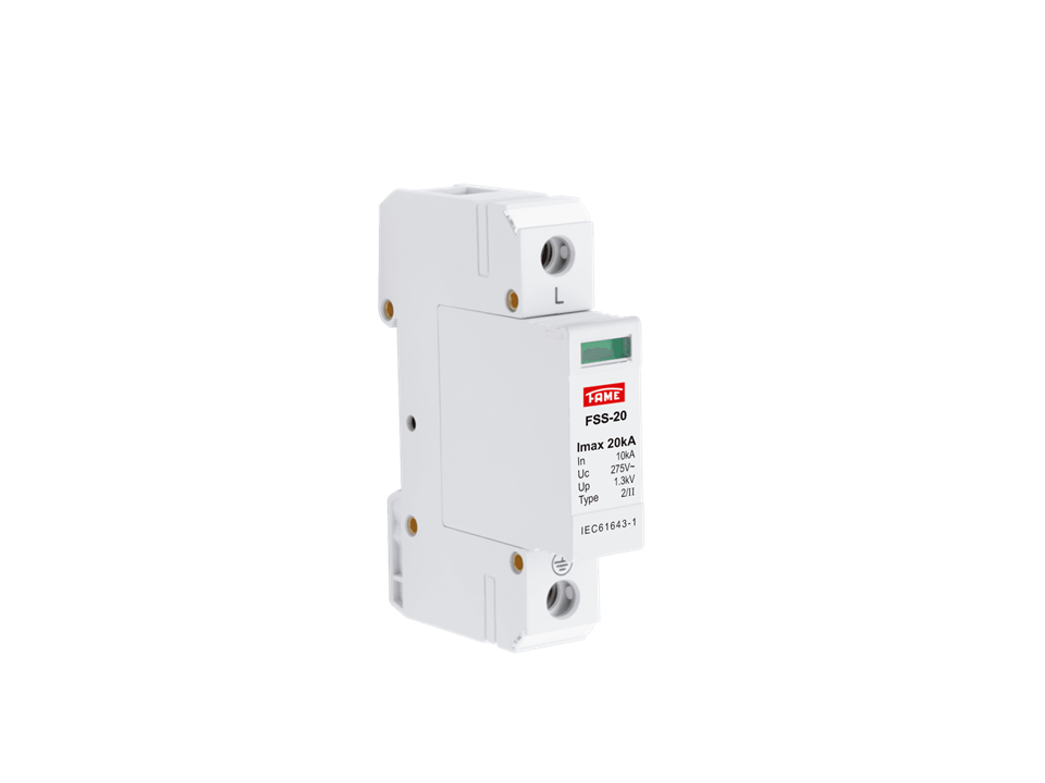 Dispositivo Protetor de Surto (DPS) - 20kA - 1,5 a 25mm Fame 5308