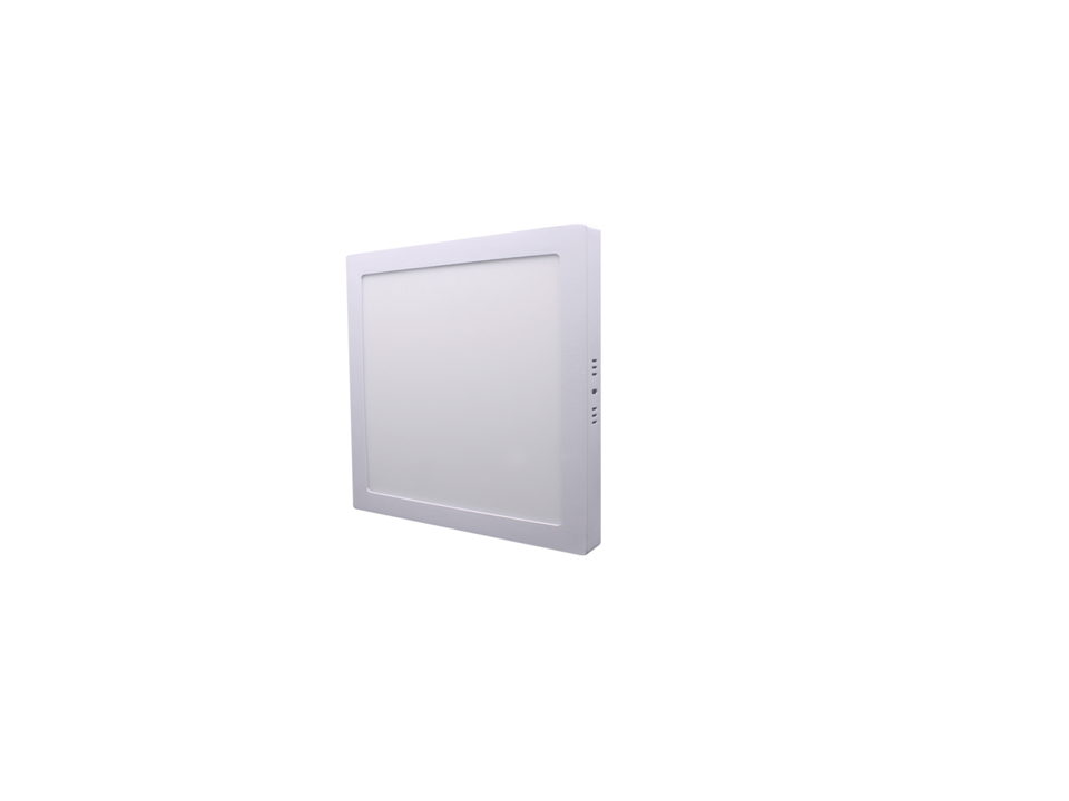 Painel LED Quadrado 12W Bivolt 6.000K Sobrepor Alumínio LD31256