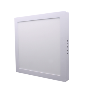 Painel LED Quadrado 24W Bivolt 6.000K Sobrepor Alumínio LD32456