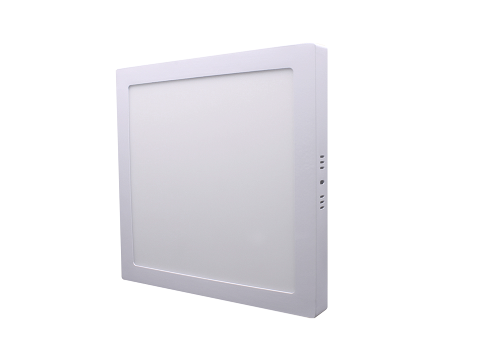 Painel LED Quadrado 24W Bivolt 6.000K Sobrepor Alumínio LD32456