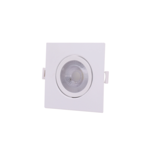 Spot Quadrado Embutir LED 6W Bivolt 6.500K Branco Frio Empalux SL30636