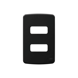 Placa 4x2" Preto para 2 módulos Composé Weg 13207352