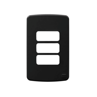 Placa 4x2" Preto para 3 módulos Composé Weg 13207604