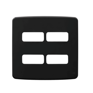 Placa 4x4" Preto para 4 módulos Composé Weg 13208240