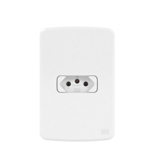Placa + Suporte 4X2" 1 Módulo Tomada 20A Branco Linha Composé Weg 13272664