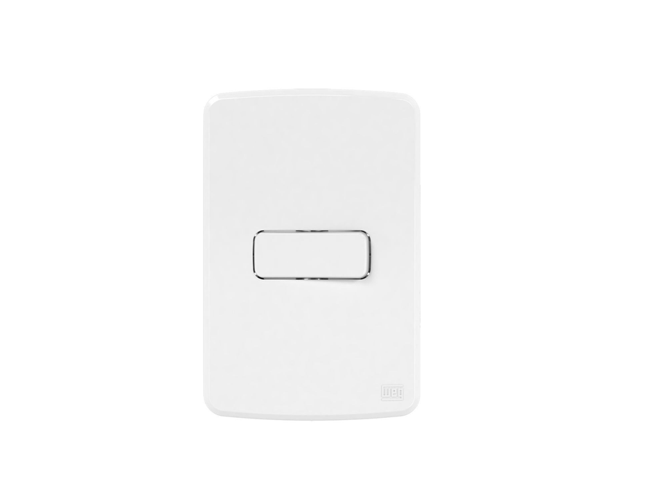 Placa + Suporte 4X2" 1 Módulo Interruptor Paralelo Branco Linha Composé Weg 13272419