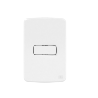 Placa + Suporte 4X2" 1 Módulo Interruptor Simples Branco Linha Composé Weg 13272418
