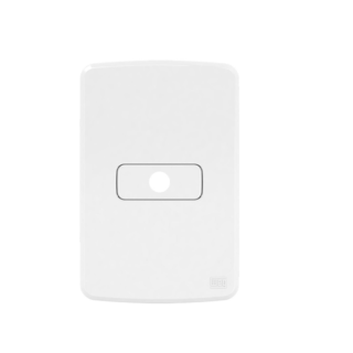 Placa+Suporte 4X2" Composé +1 Módulo Saída Fio Branco Weg 13313612
