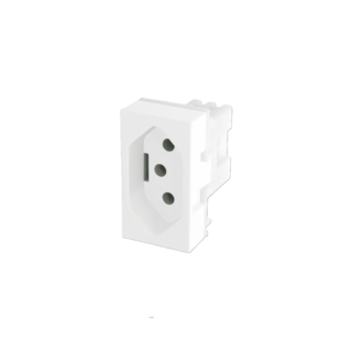 Módulo Tomada 20A - 250V Branco Linha Evidence Fame 1428