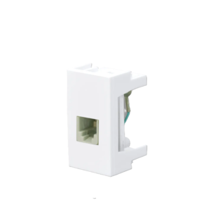Módulo Tomada para Telefone RJ11 - 2 Vias Branco Linha Evidence Fame 0499