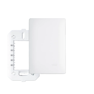 Placa 4" x 2" com Suporte - Cega Branco Linha Habitat Fame 3632